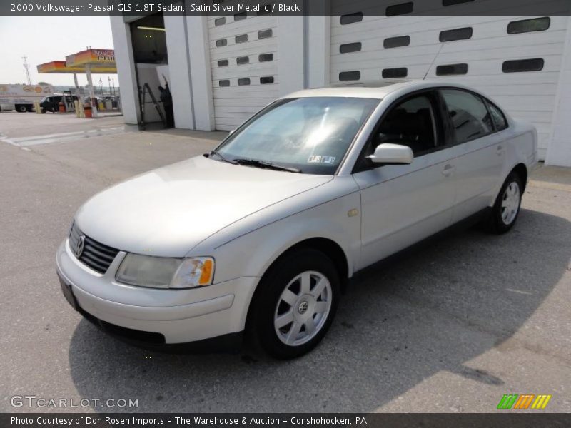 Satin Silver Metallic / Black 2000 Volkswagen Passat GLS 1.8T Sedan