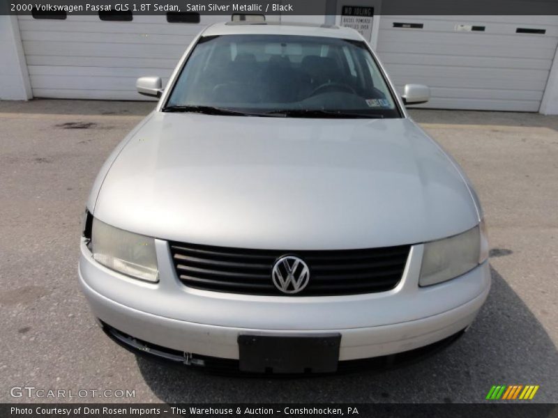 Satin Silver Metallic / Black 2000 Volkswagen Passat GLS 1.8T Sedan