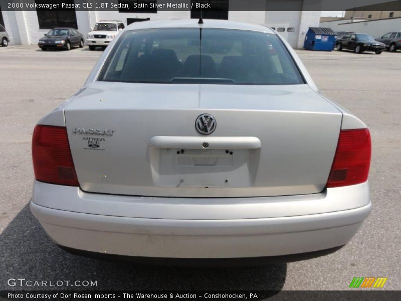 Satin Silver Metallic / Black 2000 Volkswagen Passat GLS 1.8T Sedan