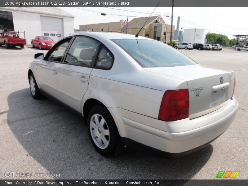 Satin Silver Metallic / Black 2000 Volkswagen Passat GLS 1.8T Sedan