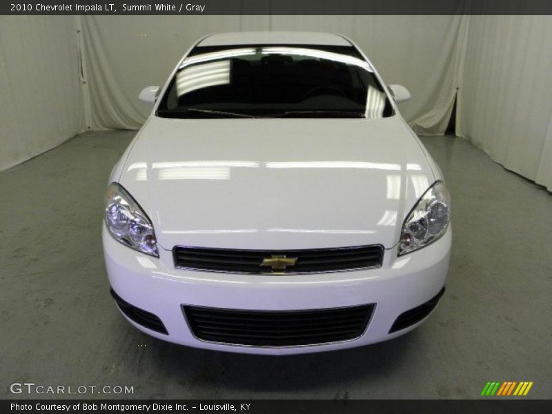 Summit White / Gray 2010 Chevrolet Impala LT