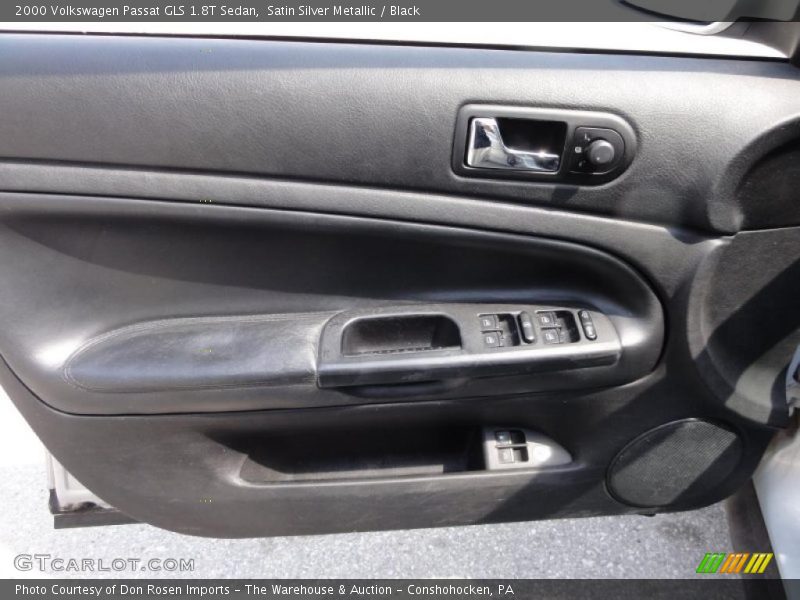 Satin Silver Metallic / Black 2000 Volkswagen Passat GLS 1.8T Sedan