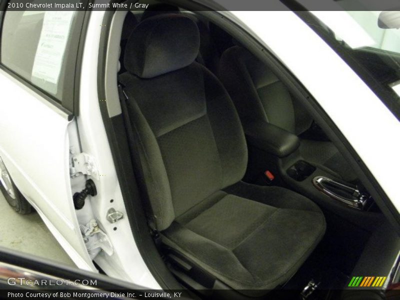 Summit White / Gray 2010 Chevrolet Impala LT