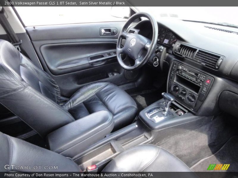  2000 Passat GLS 1.8T Sedan Black Interior