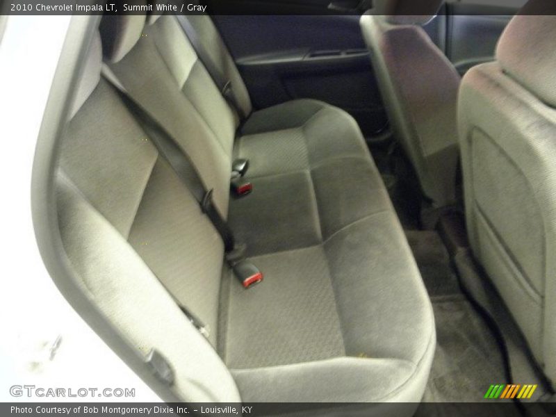 Summit White / Gray 2010 Chevrolet Impala LT