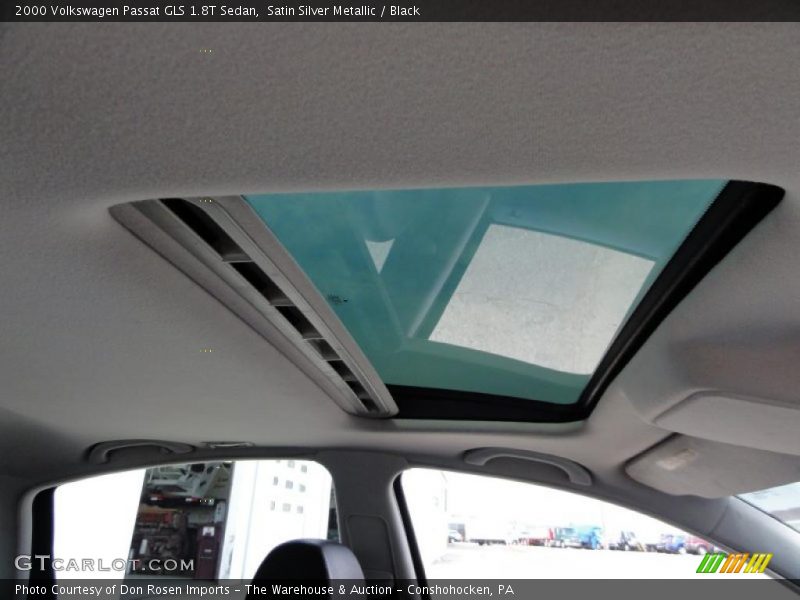 Satin Silver Metallic / Black 2000 Volkswagen Passat GLS 1.8T Sedan