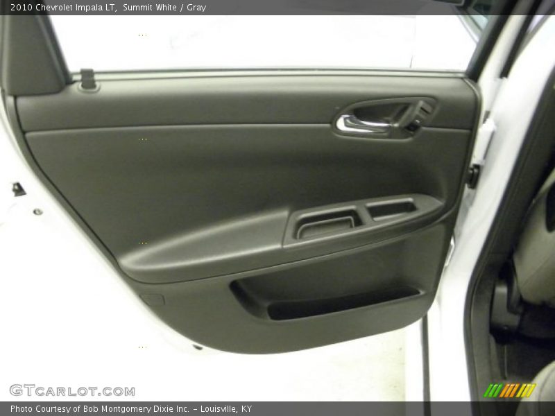 Summit White / Gray 2010 Chevrolet Impala LT
