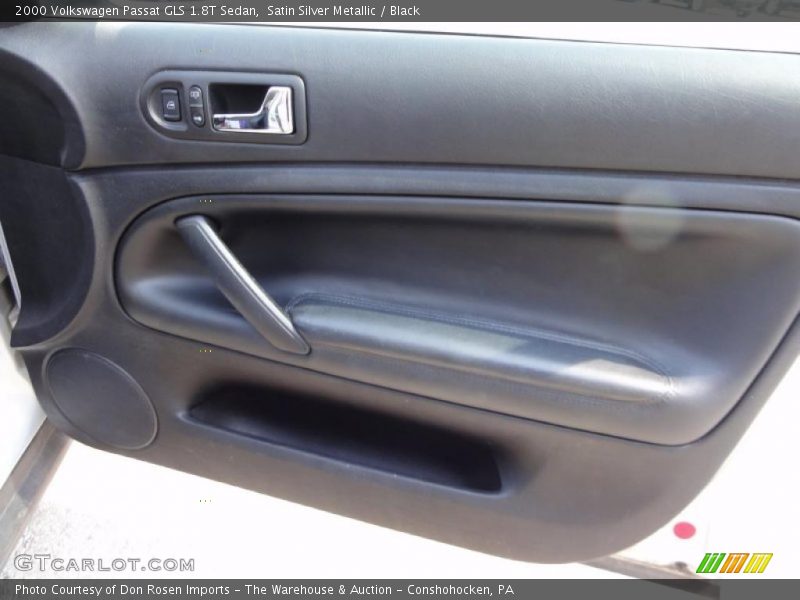 Satin Silver Metallic / Black 2000 Volkswagen Passat GLS 1.8T Sedan