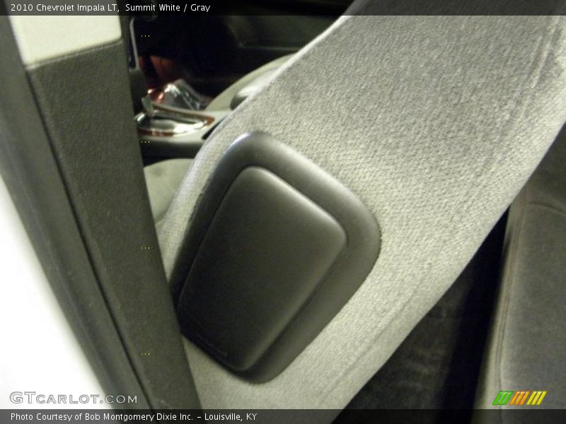 Summit White / Gray 2010 Chevrolet Impala LT