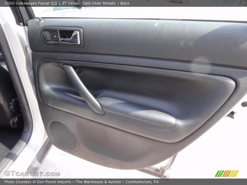 Satin Silver Metallic / Black 2000 Volkswagen Passat GLS 1.8T Sedan
