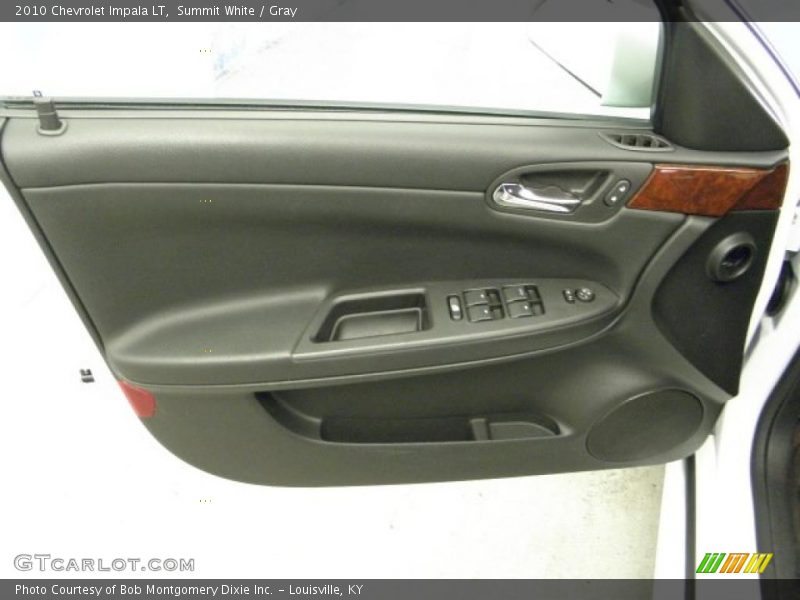 Summit White / Gray 2010 Chevrolet Impala LT