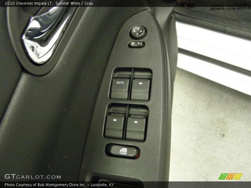 Summit White / Gray 2010 Chevrolet Impala LT