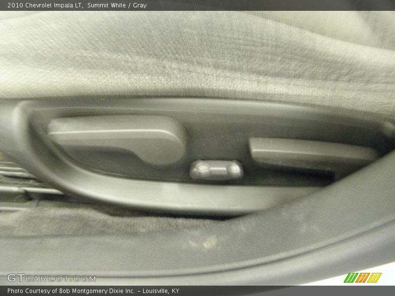 Summit White / Gray 2010 Chevrolet Impala LT
