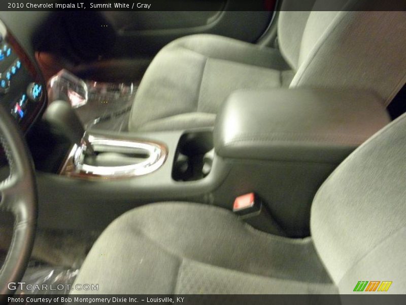 Summit White / Gray 2010 Chevrolet Impala LT