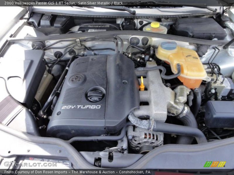  2000 Passat GLS 1.8T Sedan Engine - 1.8 Liter Turbocharged DOHC 20-Valve 4 Cylinder