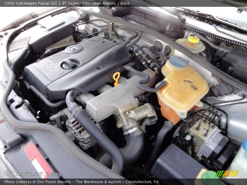 Satin Silver Metallic / Black 2000 Volkswagen Passat GLS 1.8T Sedan