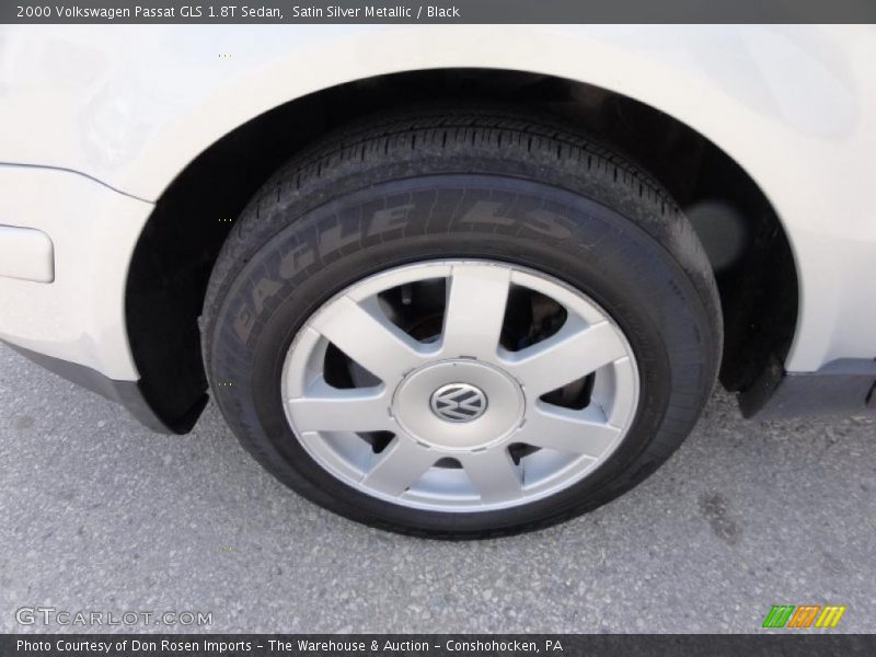 Satin Silver Metallic / Black 2000 Volkswagen Passat GLS 1.8T Sedan