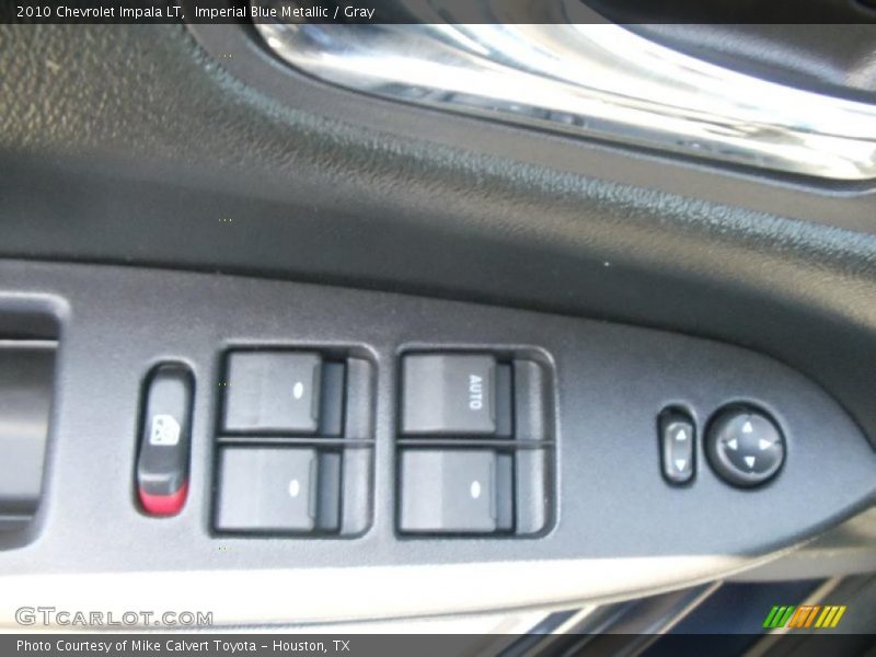 Imperial Blue Metallic / Gray 2010 Chevrolet Impala LT