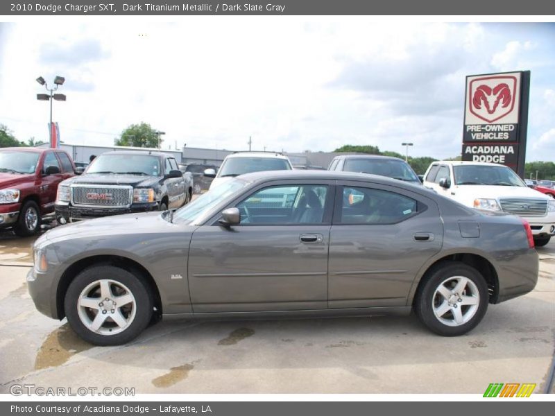 Dark Titanium Metallic / Dark Slate Gray 2010 Dodge Charger SXT