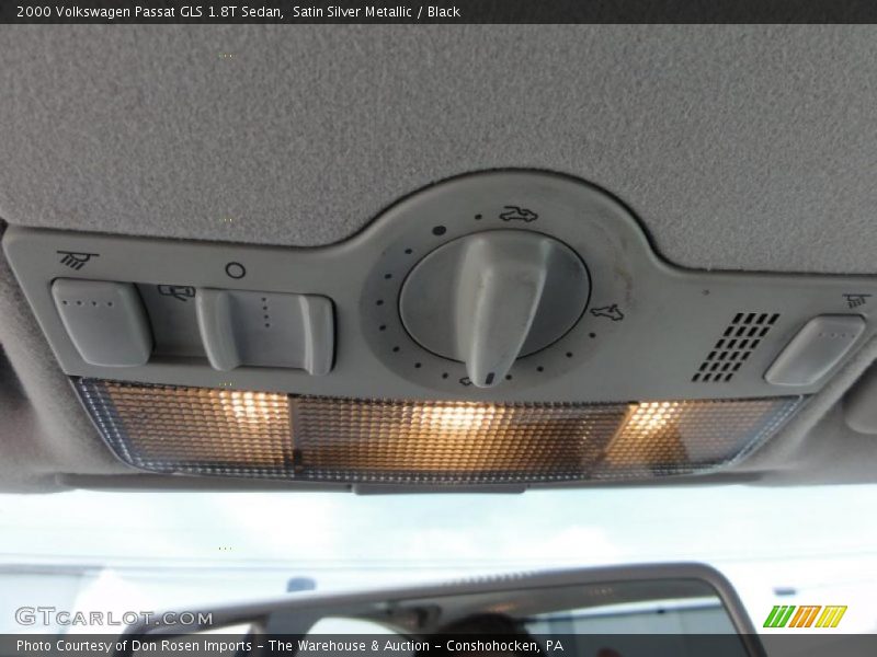 Satin Silver Metallic / Black 2000 Volkswagen Passat GLS 1.8T Sedan
