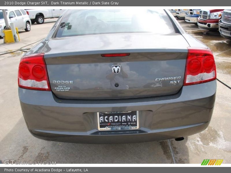 Dark Titanium Metallic / Dark Slate Gray 2010 Dodge Charger SXT
