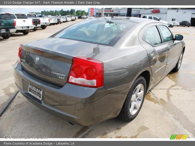 Dark Titanium Metallic / Dark Slate Gray 2010 Dodge Charger SXT