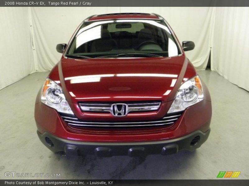 Tango Red Pearl / Gray 2008 Honda CR-V EX