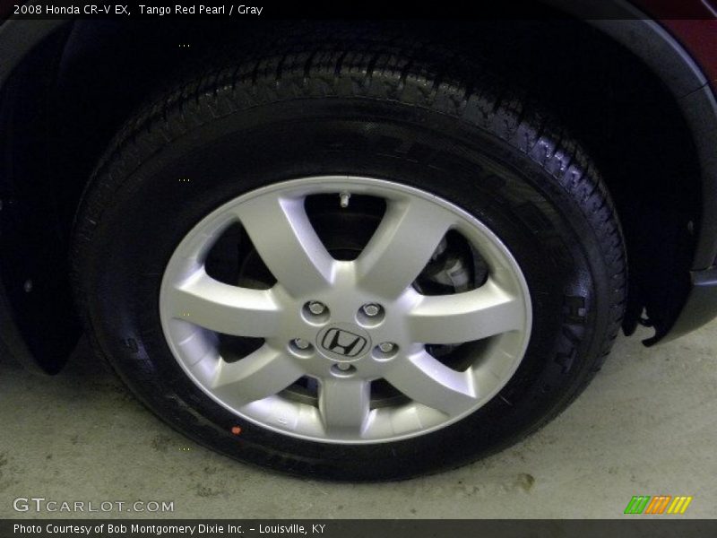 Tango Red Pearl / Gray 2008 Honda CR-V EX