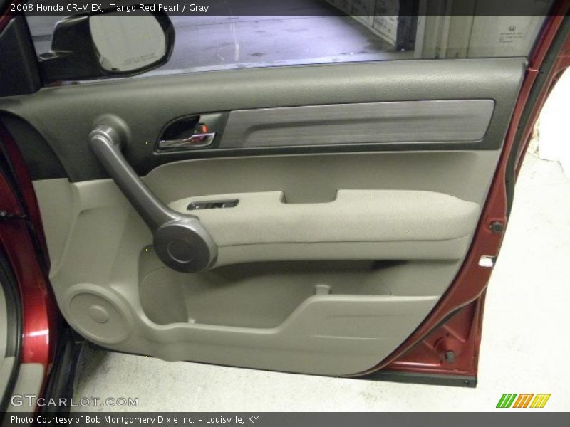 Tango Red Pearl / Gray 2008 Honda CR-V EX