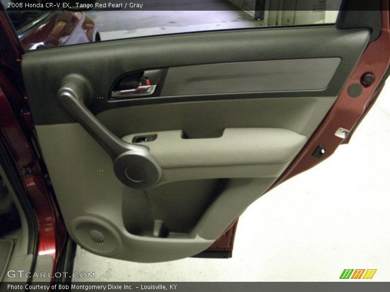 Tango Red Pearl / Gray 2008 Honda CR-V EX