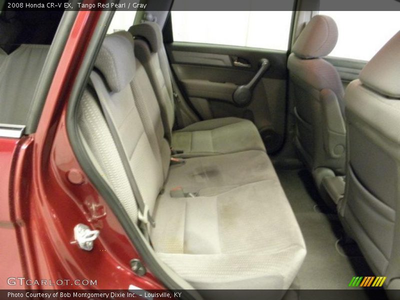 Tango Red Pearl / Gray 2008 Honda CR-V EX