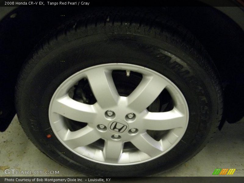 Tango Red Pearl / Gray 2008 Honda CR-V EX
