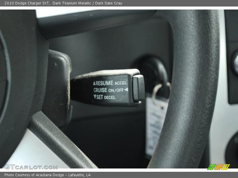 Dark Titanium Metallic / Dark Slate Gray 2010 Dodge Charger SXT