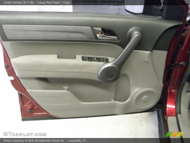 Tango Red Pearl / Gray 2008 Honda CR-V EX