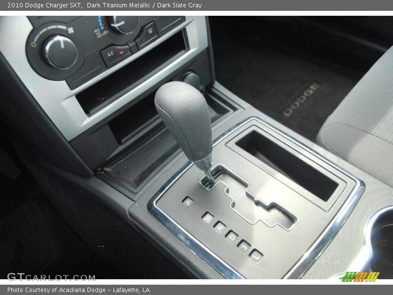 Dark Titanium Metallic / Dark Slate Gray 2010 Dodge Charger SXT