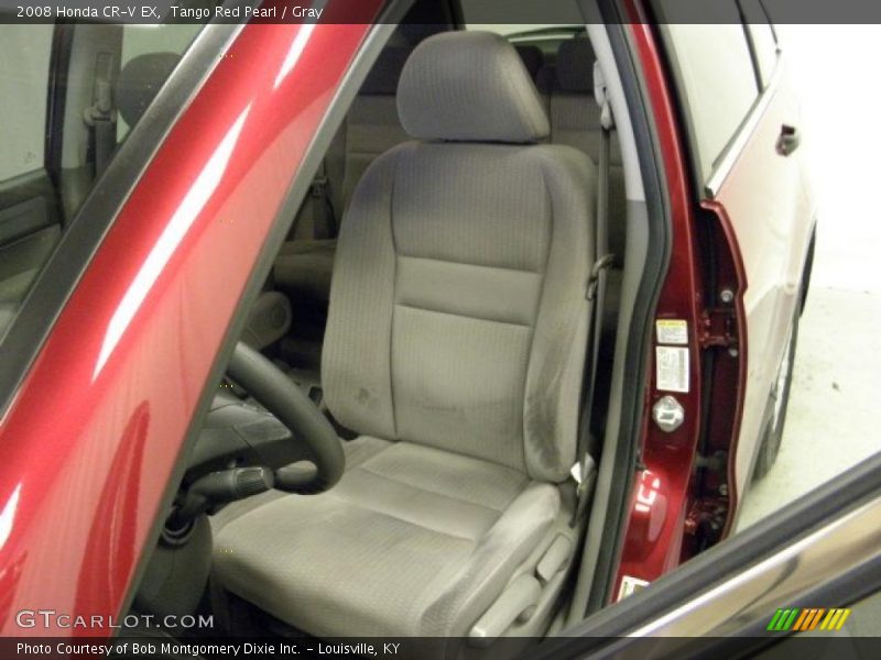 Tango Red Pearl / Gray 2008 Honda CR-V EX