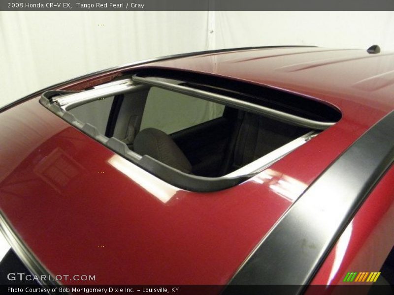 Tango Red Pearl / Gray 2008 Honda CR-V EX