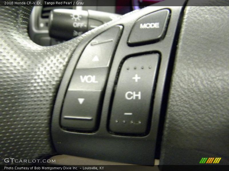 Tango Red Pearl / Gray 2008 Honda CR-V EX