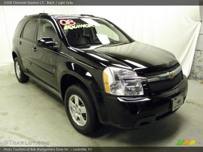 Black / Light Gray 2008 Chevrolet Equinox LT