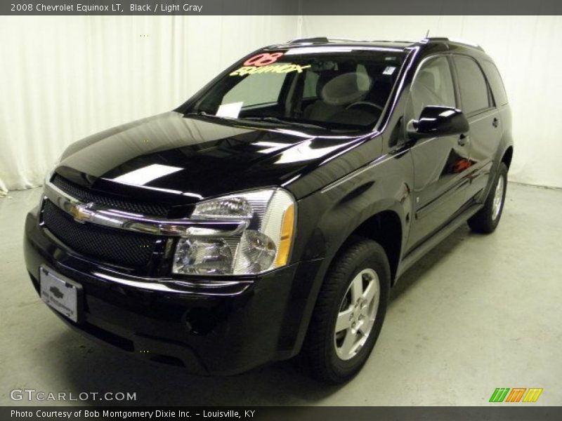 Black / Light Gray 2008 Chevrolet Equinox LT