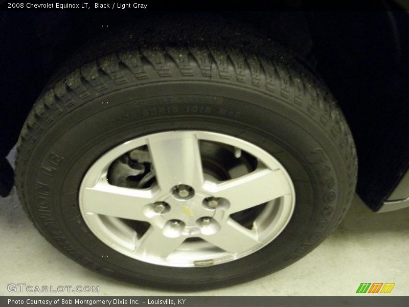 Black / Light Gray 2008 Chevrolet Equinox LT