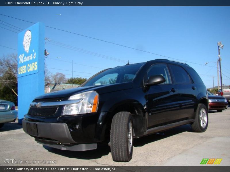 Black / Light Gray 2005 Chevrolet Equinox LT