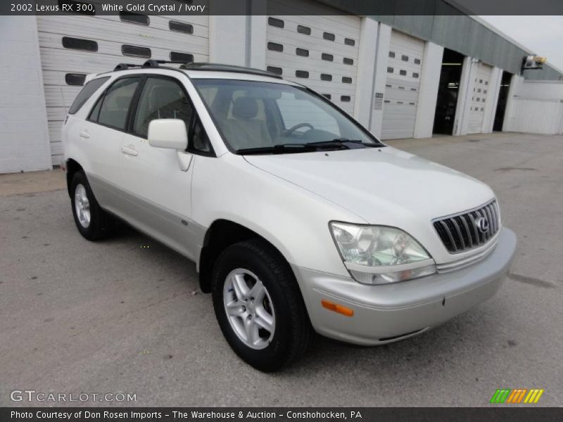White Gold Crystal / Ivory 2002 Lexus RX 300