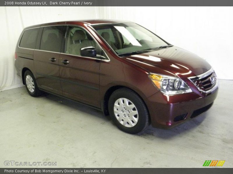 Dark Cherry Pearl / Ivory 2008 Honda Odyssey LX