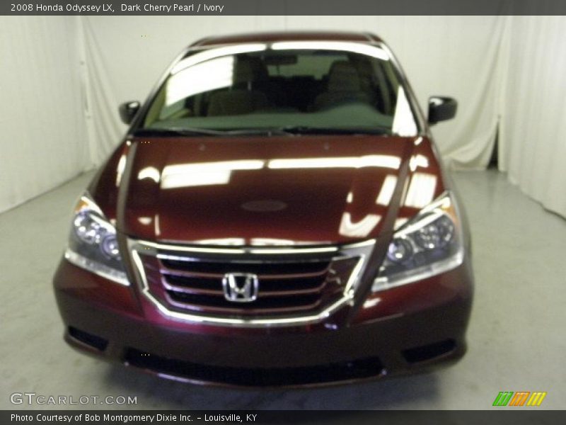 Dark Cherry Pearl / Ivory 2008 Honda Odyssey LX