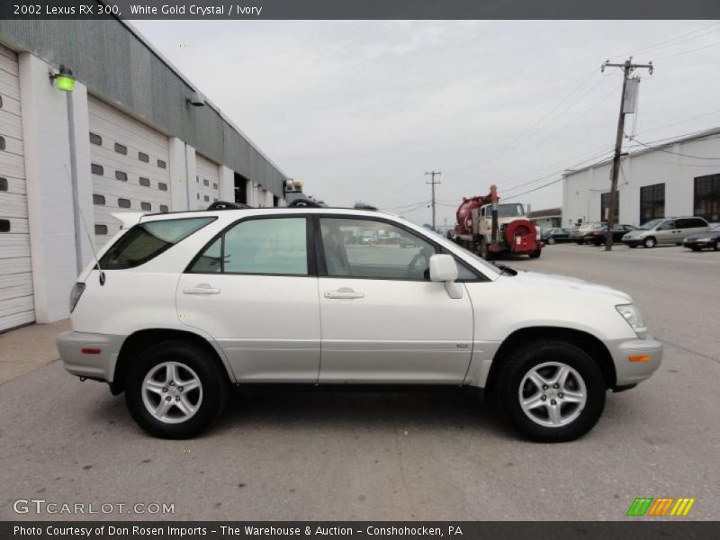 White Gold Crystal / Ivory 2002 Lexus RX 300