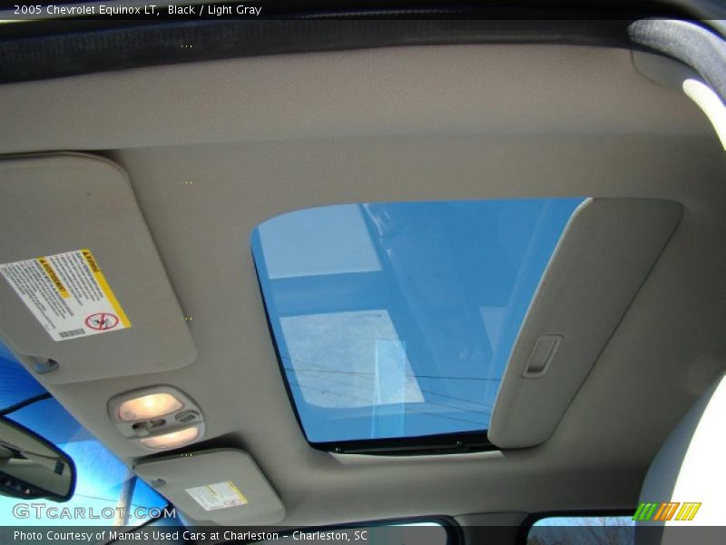Black / Light Gray 2005 Chevrolet Equinox LT