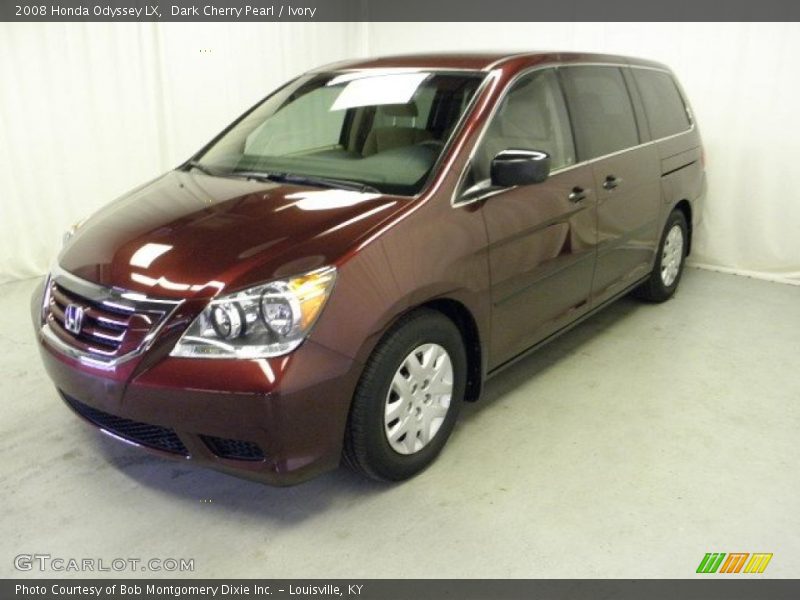 Dark Cherry Pearl / Ivory 2008 Honda Odyssey LX