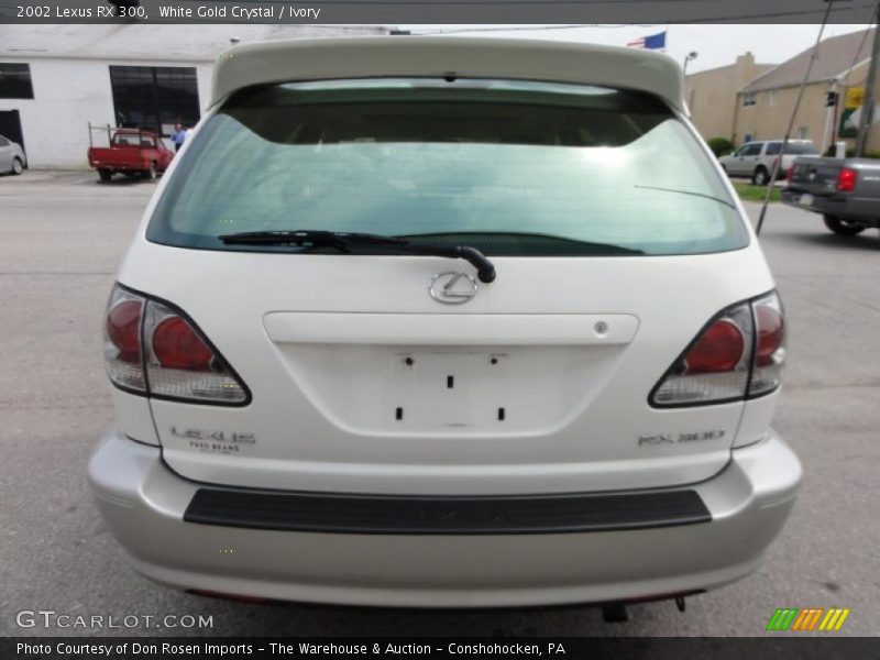 White Gold Crystal / Ivory 2002 Lexus RX 300