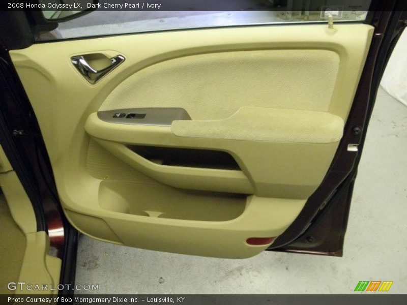 Dark Cherry Pearl / Ivory 2008 Honda Odyssey LX